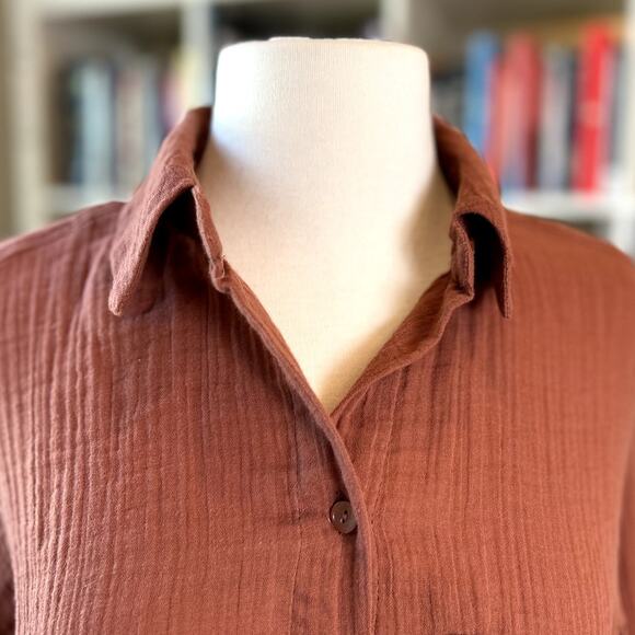 ABERCROMBIE & FITCH 100% Cotton Button Down Shirt Size XS Casual Preppy Classic - Picture 2 of 11